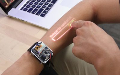 Researchers Develop Touchscreen-Projecting Wristwatch